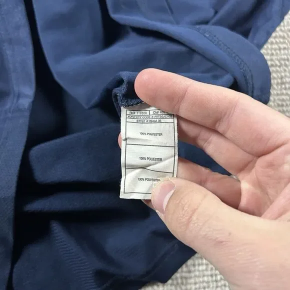 Notre Dame Fighting Irish Football Mens Medium Adidas Team Shirt Climacool Y2K - Picture 8 of 9